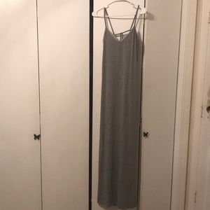 Grey maxi dress